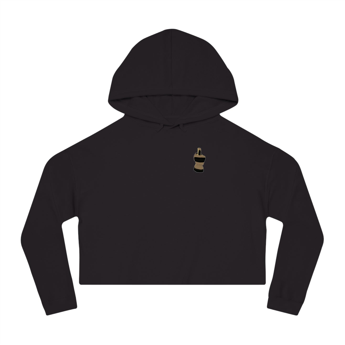 Bravery Crop Hoodie