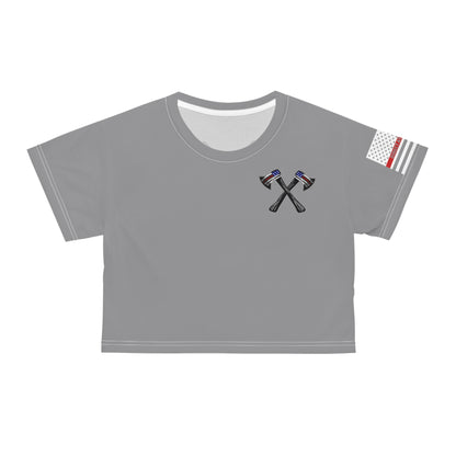 Stay Sharp "USA" Crop Shirt