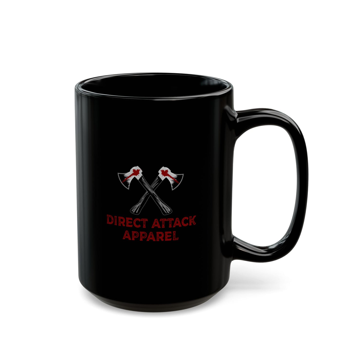 Stay Sharp "CAD" Black Mug 15oz