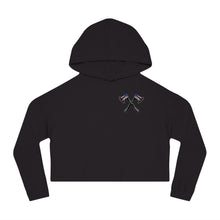 Load image into Gallery viewer, Stay Sharp Crop Hoodie &quot;USA&quot;
