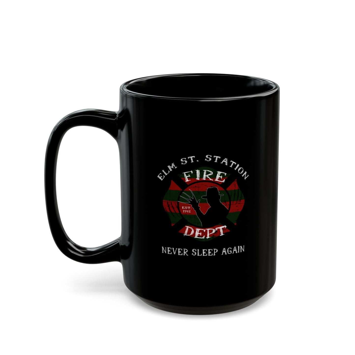 Springwood FD Black Mug 15oz