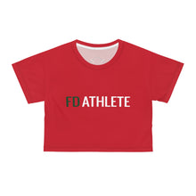 Load image into Gallery viewer, FD Athlete Crop Shirt *XMAS EDITION*
