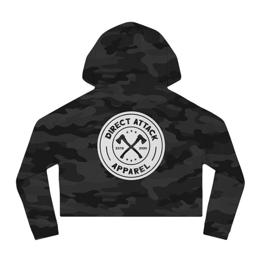 Axes Crop Hoodie